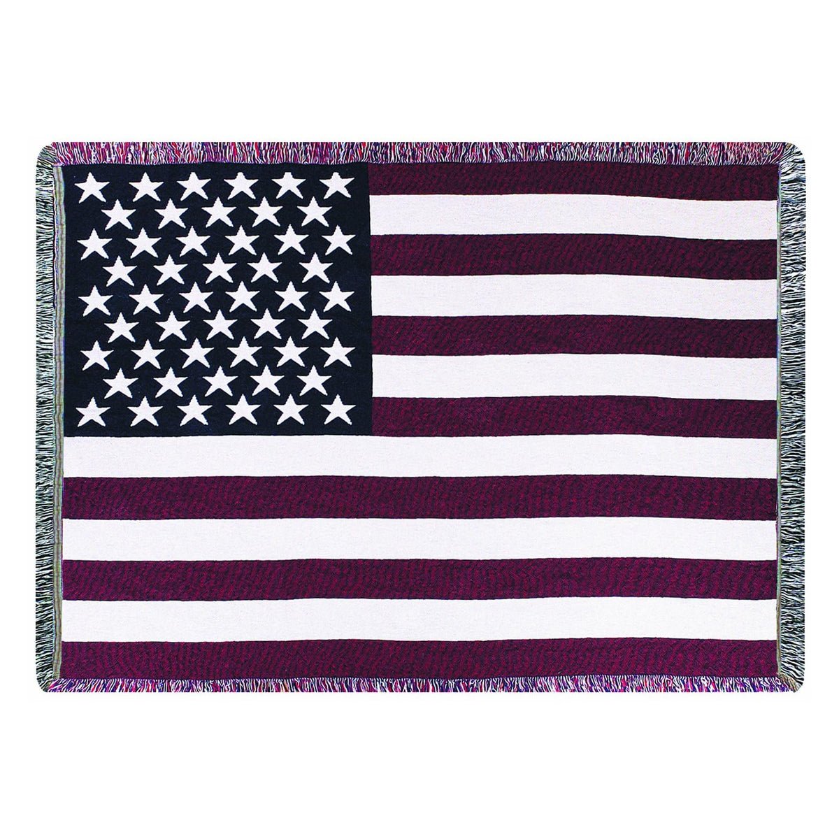 Manual Woodworker Blanket, Queen, Blue,white,red