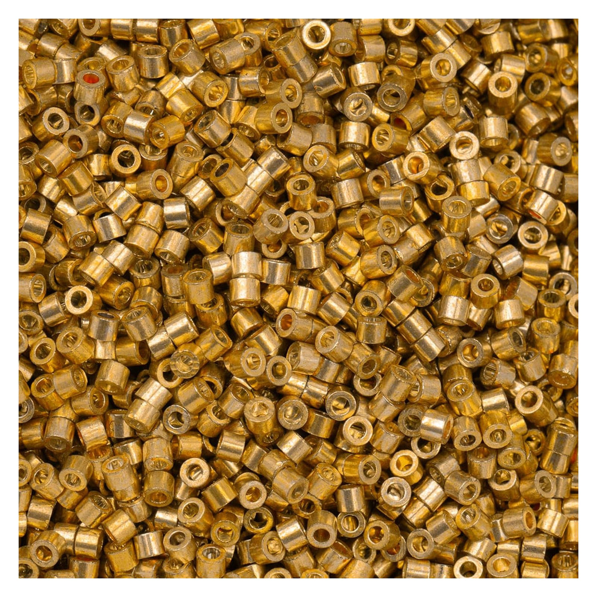 John Bead Craft Bead, Size 11, Honey Amber Glow