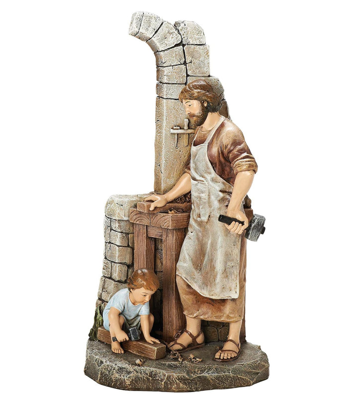 Roman Inc. JOSEPH STUDIO RENAISSANCE COLLECTION 12.75"H THE CARPENTER'S APPRENTICE FIGURINE