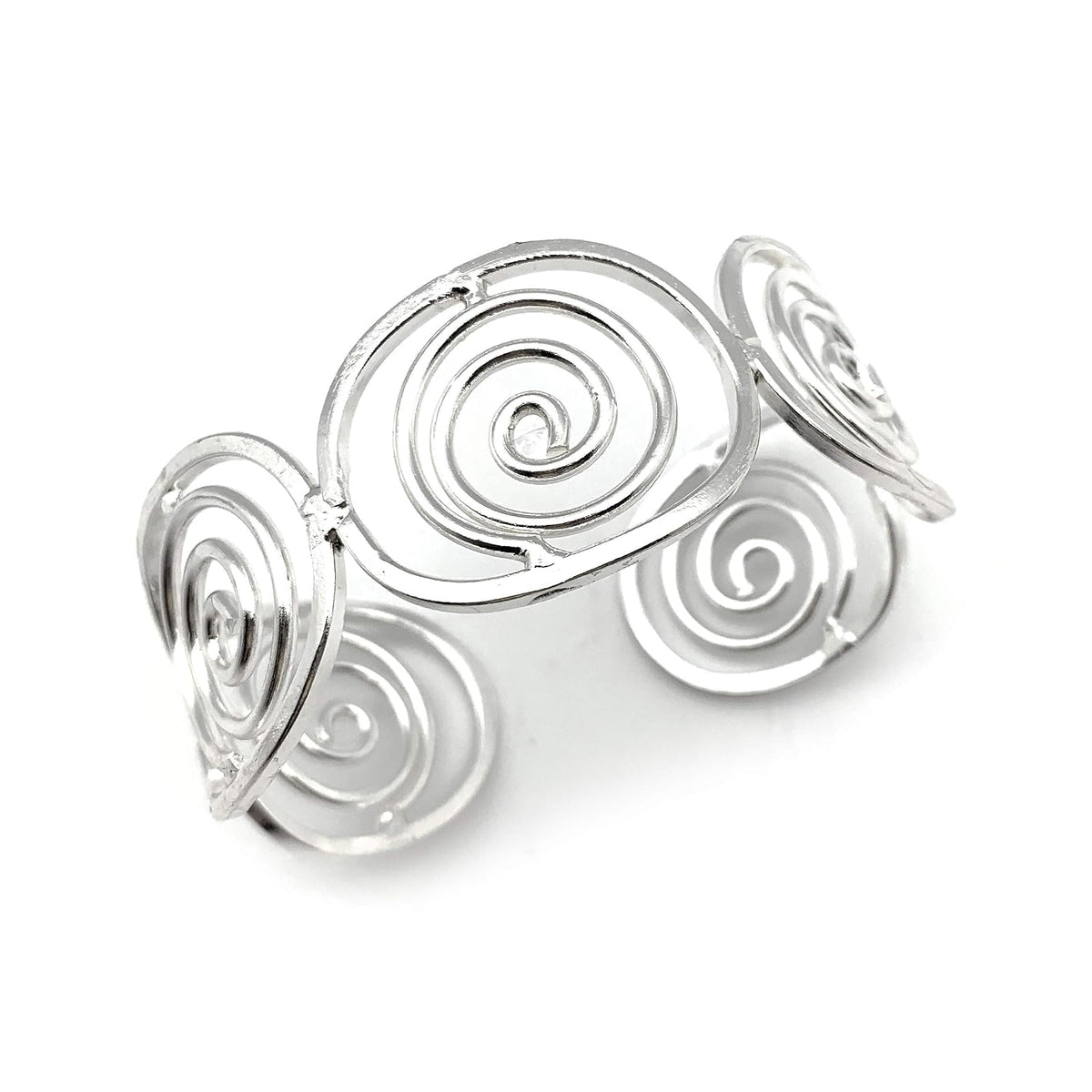 Anju Bracelet, Silver, Traditional,Cuff