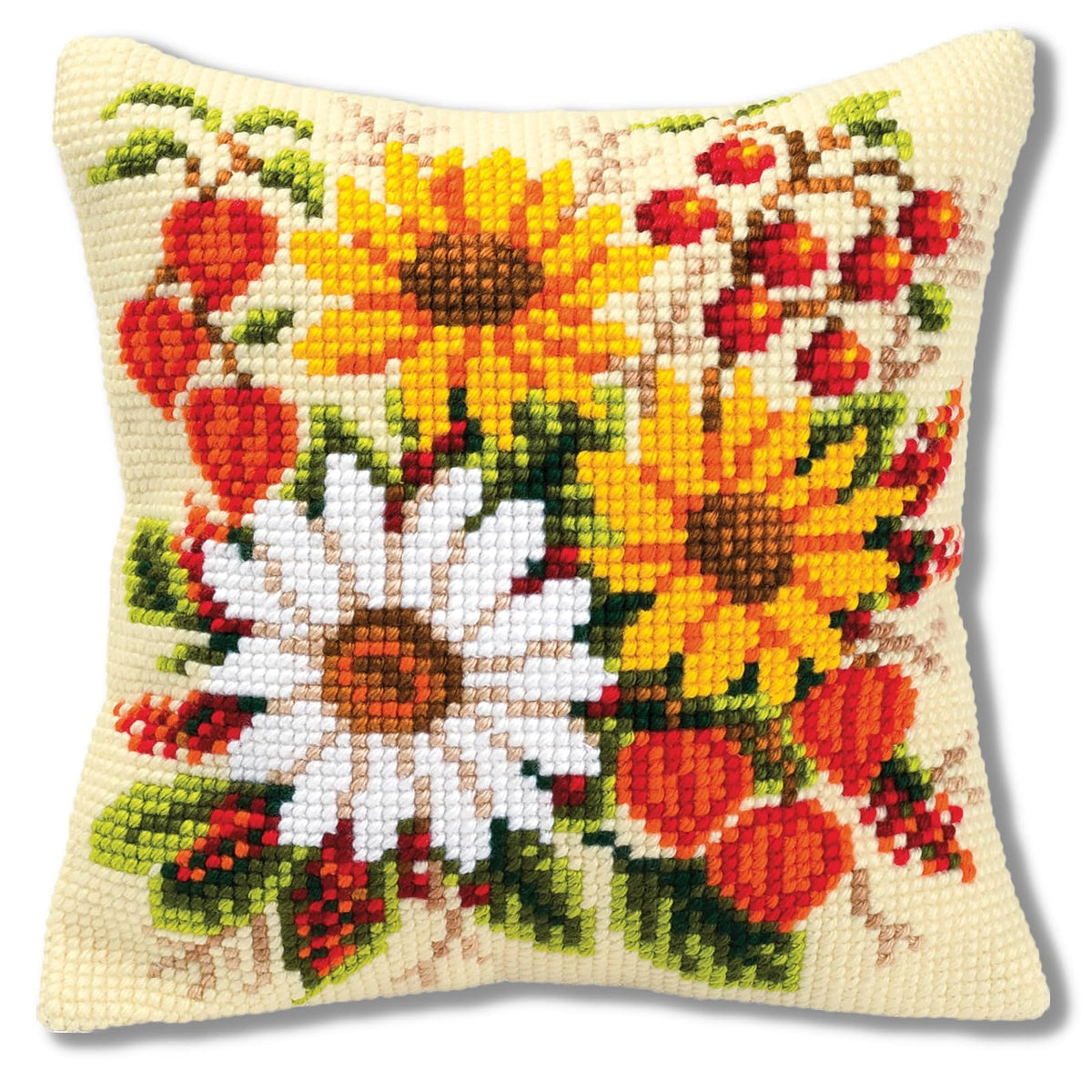 Vervaco Art Craft Kit, Square 16 inches, multicolour