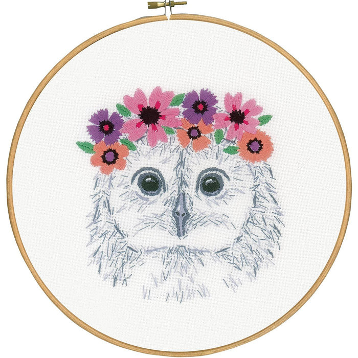 Vervaco Art Craft Kit, By the yard, White