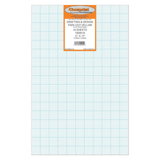 Clearprint Art Media Paper, 24 x 36 Inches/10 sheets, GRAY