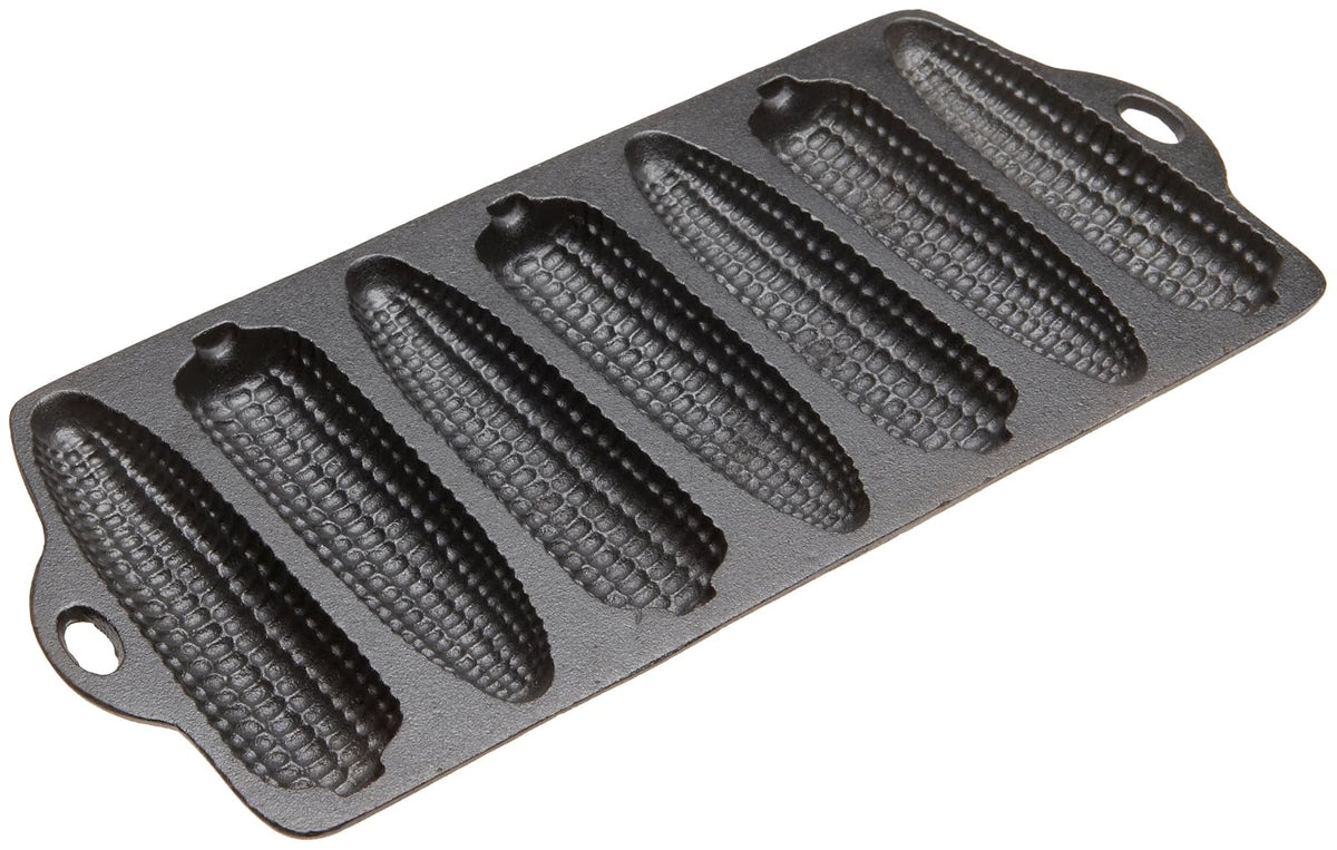 Old Mountain Pre Seasoned 10120 7 Impression Cornbread Pan, 12 Inch x 5 1/2 Inch