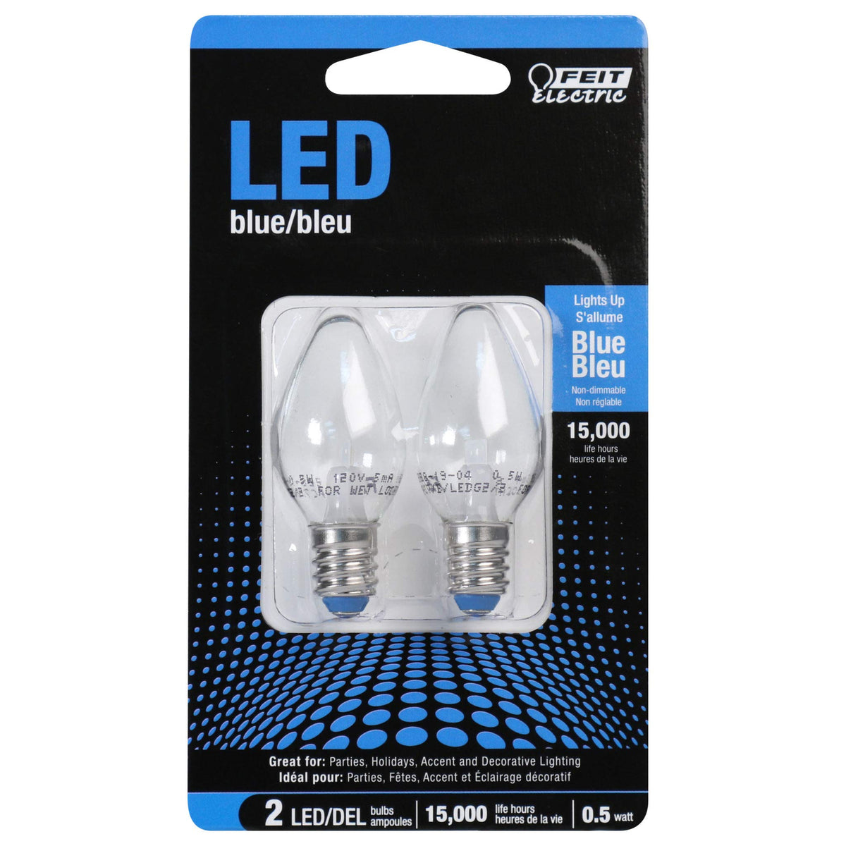 Feit Electric Light Bulb, One Size, Blue