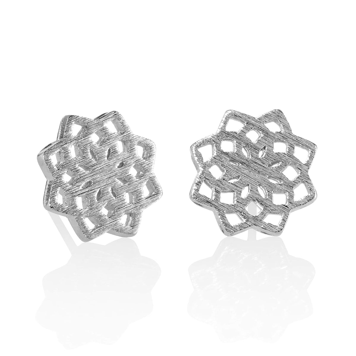 namana Earring, Silver, Stud