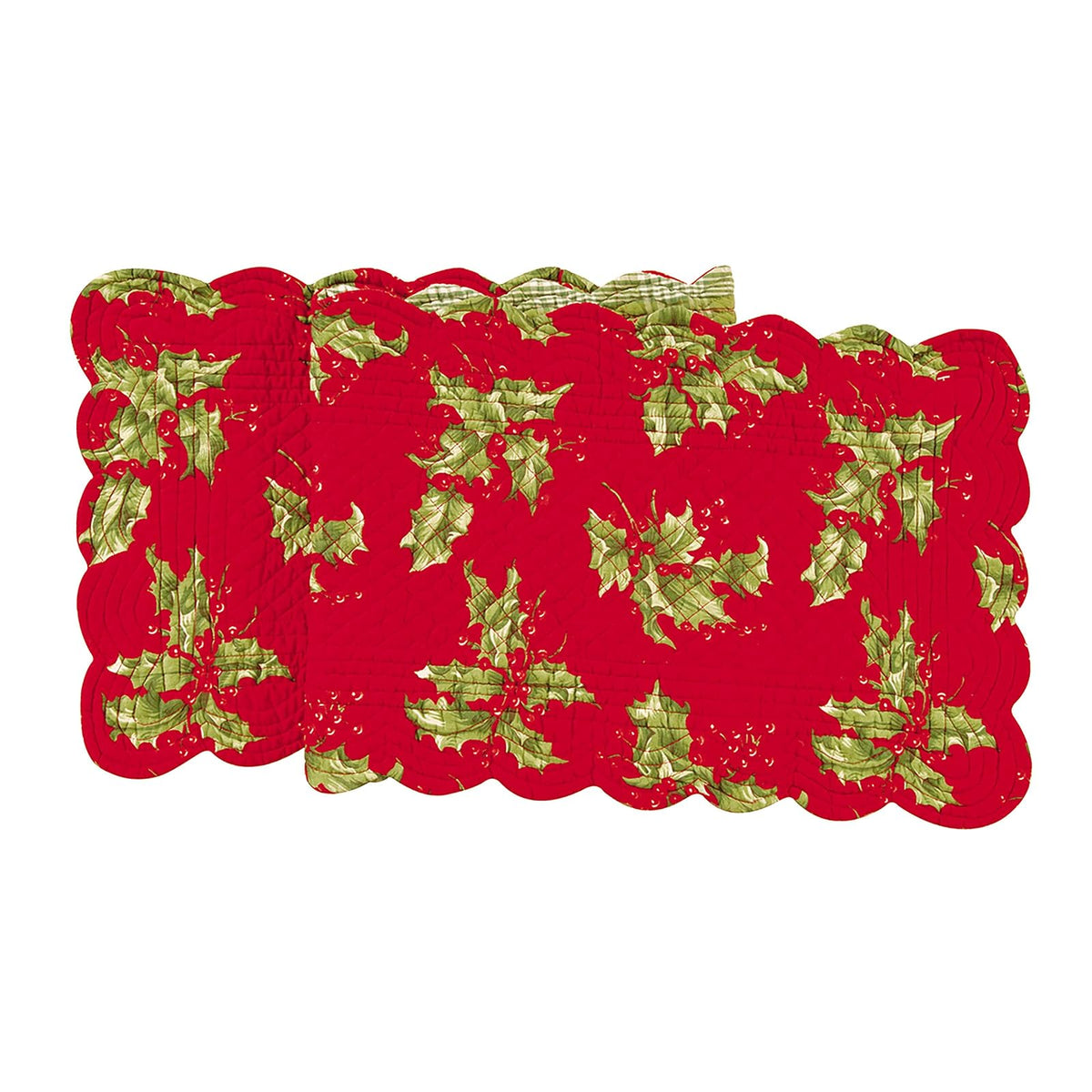 C&F Home Table Runner, 14" x 51", Red
