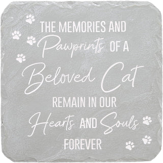Pavilion Gift Company Decorative Signage, 7.75" x 7.75" x 0.75", Light Gray, Whi