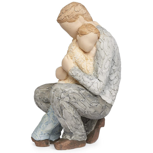 Roman 13336 More Than Words in Safe Hands Figure, 6.25-inch Height, Resin and Stone Mix