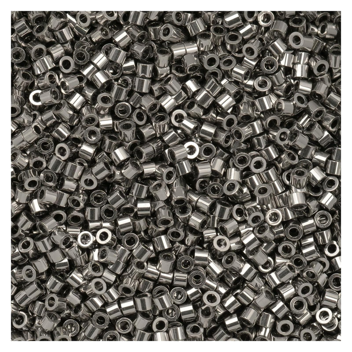 John Bead Craft Bead, Size 11, Steel