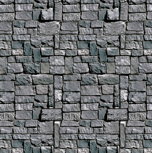 Beistle Stone Wall Scene Setter