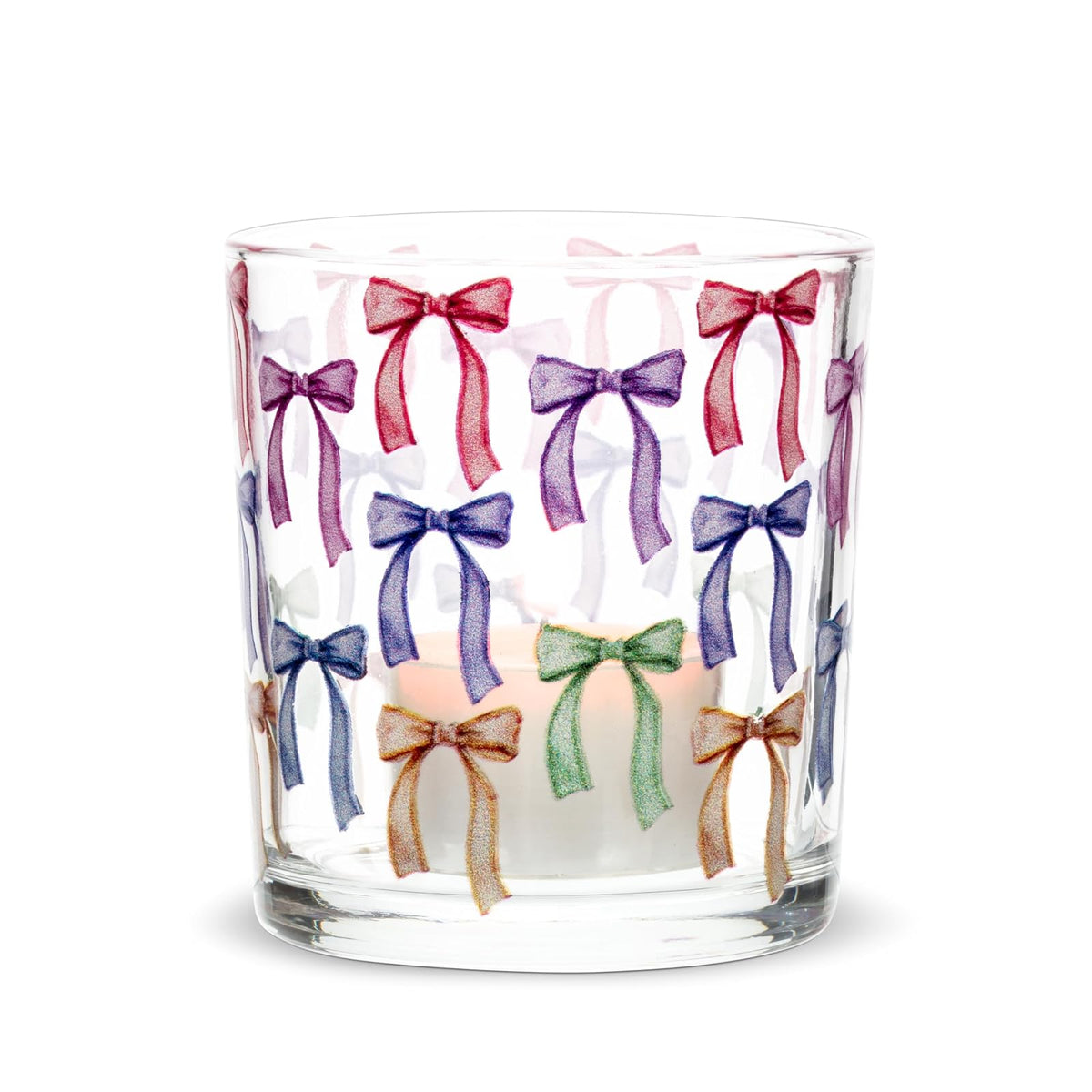 Abbott Collection Candle Holder, 3"H, Bows