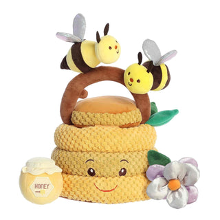Aurora Baby Rattle, Small, Multicolor