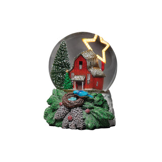 Roman Snow Globe, Multicolor, Classic