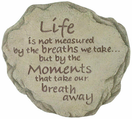 Spoontiques Life is Not Measured Step Stone