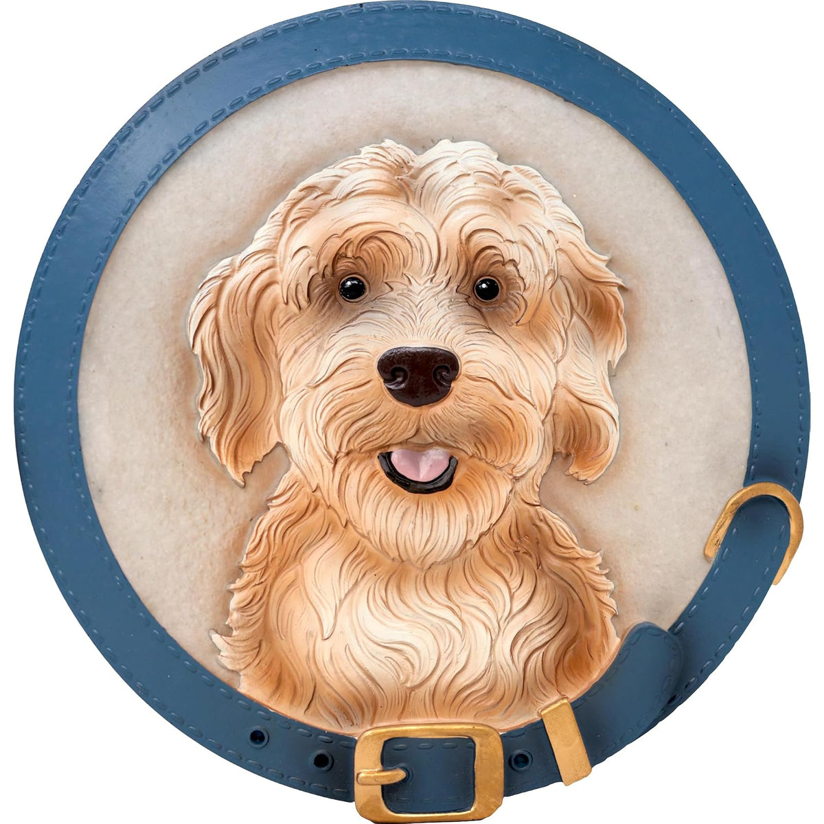 Spoontiques Tile, 9.63" diameter, Doodle