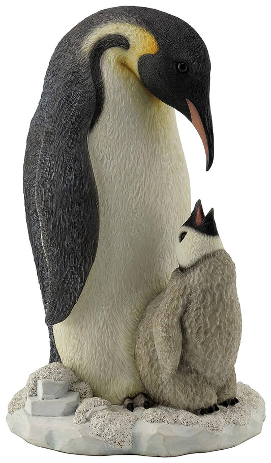 Unicorn Studio 9 Inch Animal Figure Penguin wHungry Youngster Collectible Display