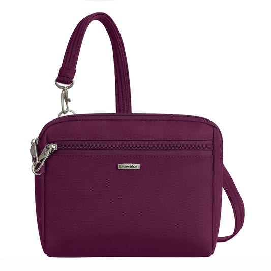 Travelon Waist Pack, One Size, Burgundy