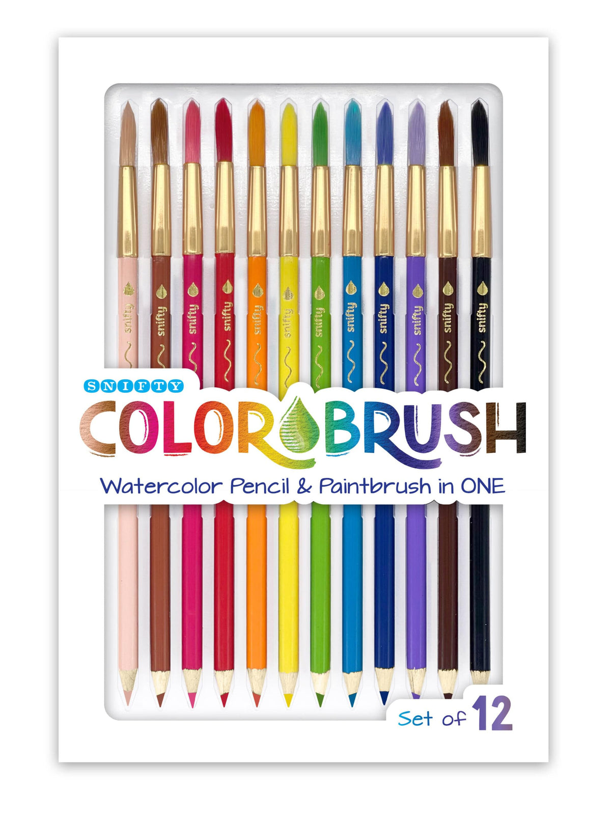 SNIFTY Paint Brush, Multicolor