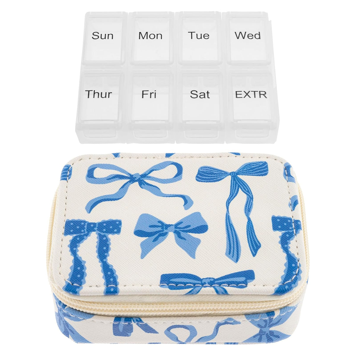 Karma Personal Pill Dispenser, One Size, Bows