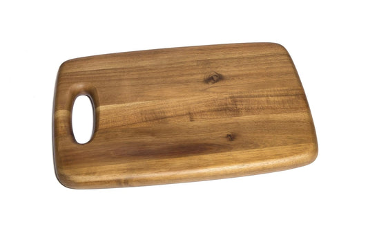 Lipper International 1235 Acacia Rect Board, Cut-Out Handle, 15X10X1‚Äù