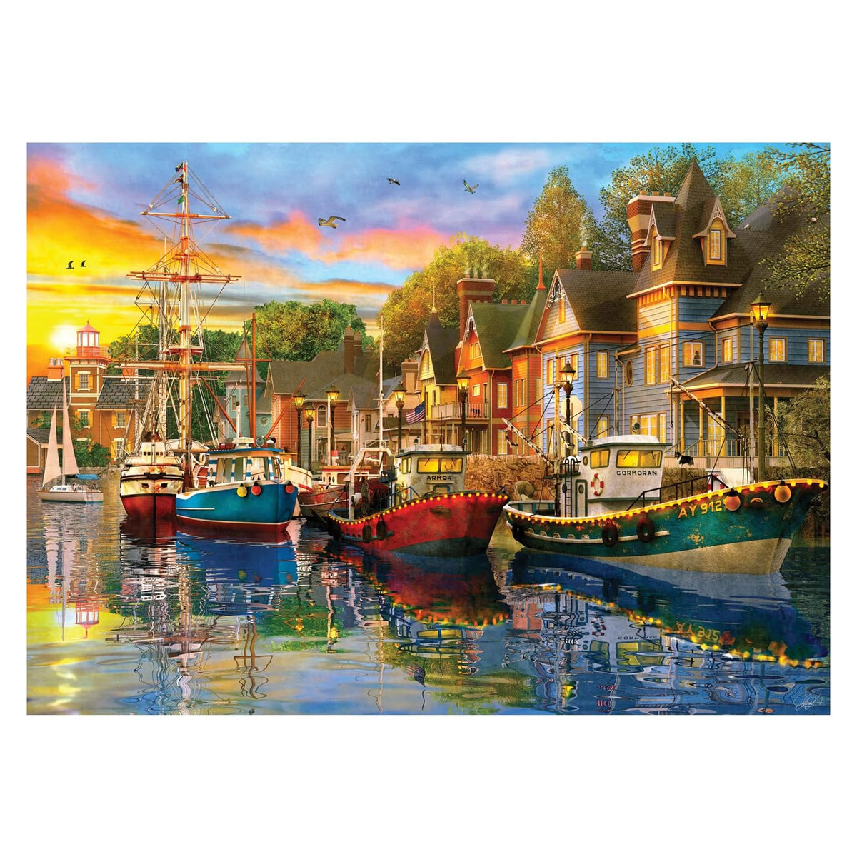 Anatolian Puzzles, 1500 pieces, 33.5x23.6 inches, Harbour Lights