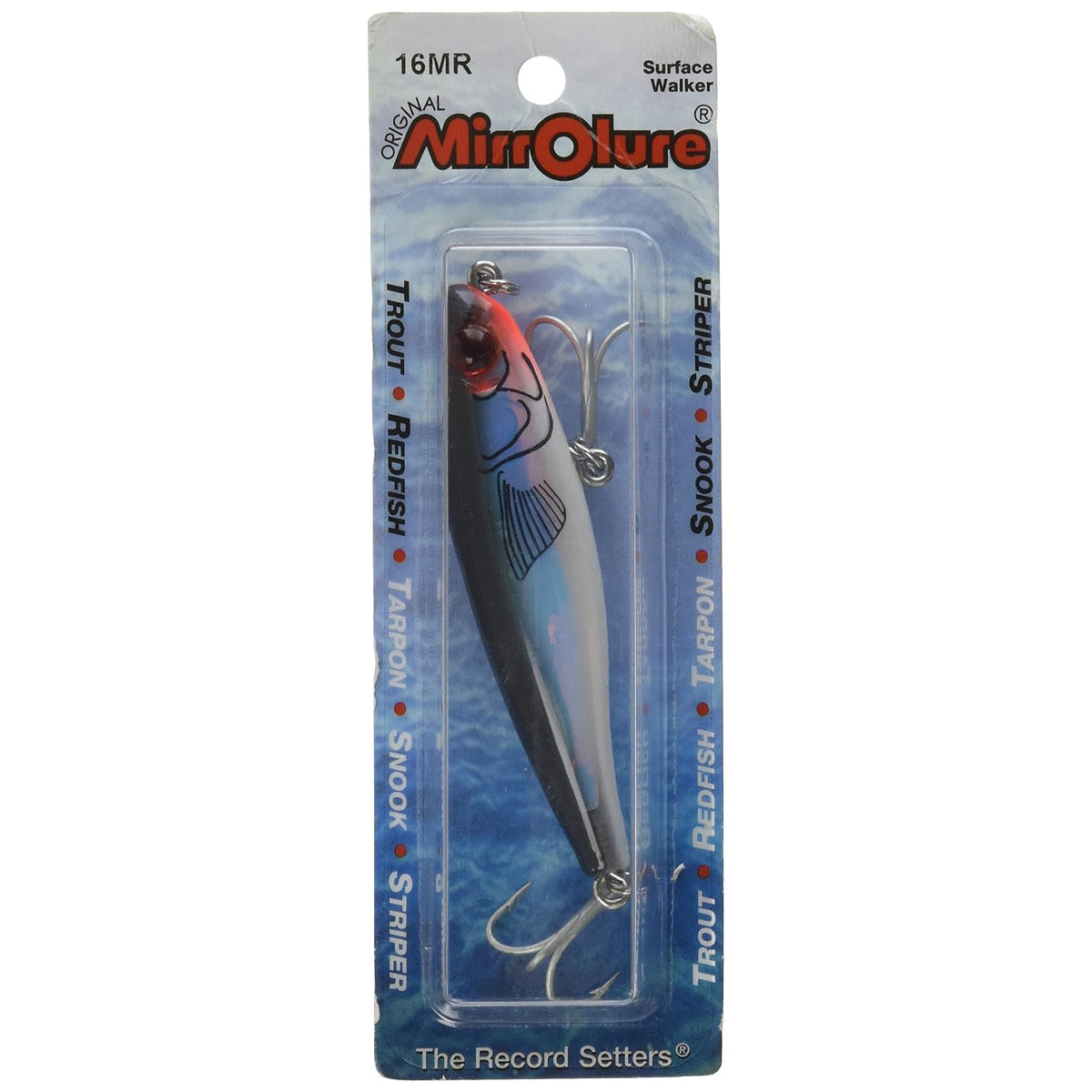 MirrOLure Fishing Hook, 3 Inch, 3/8 oz, Black