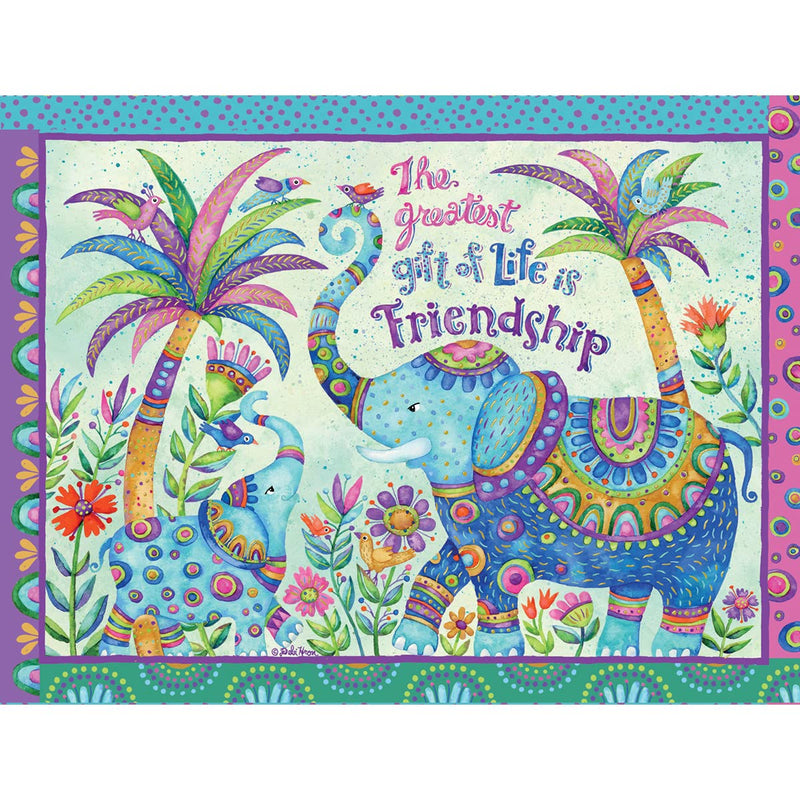 LANG Electric Elephants Pop-Up Note Cards (1119008)