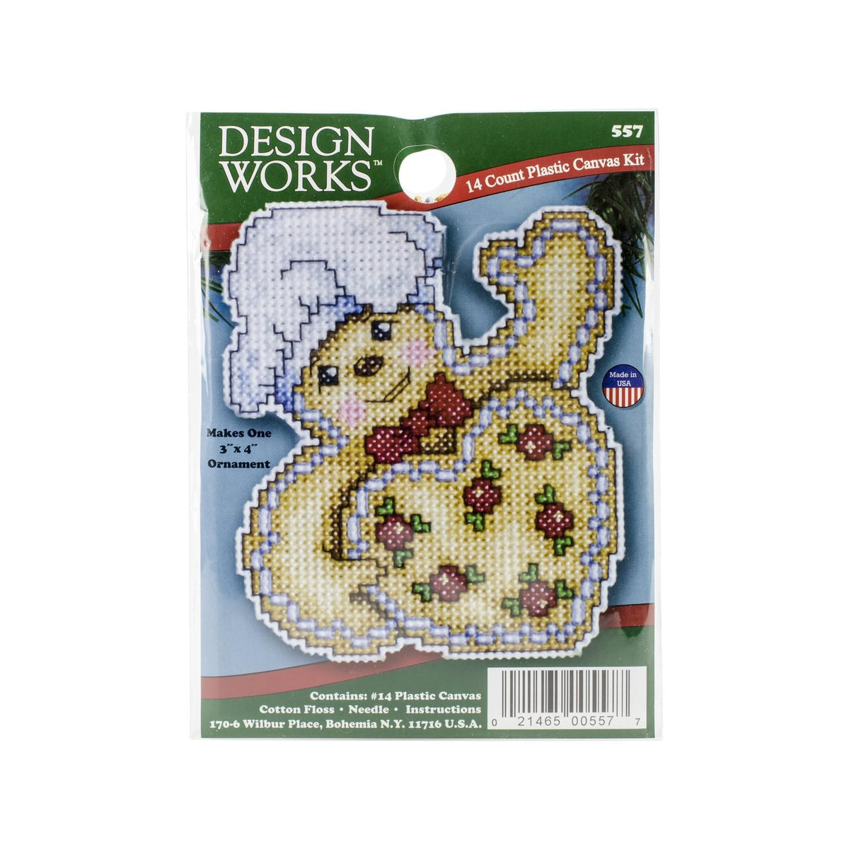Design Works Crafts Art Craft Kit, 3" x 4", Multicolor