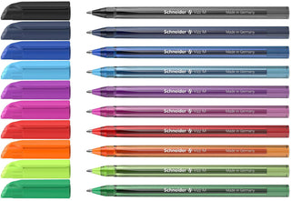Rediform SCHNEIDER VIZZ, BALLPOINT PEN, WALLET X10, ASSORTED, M (102290)