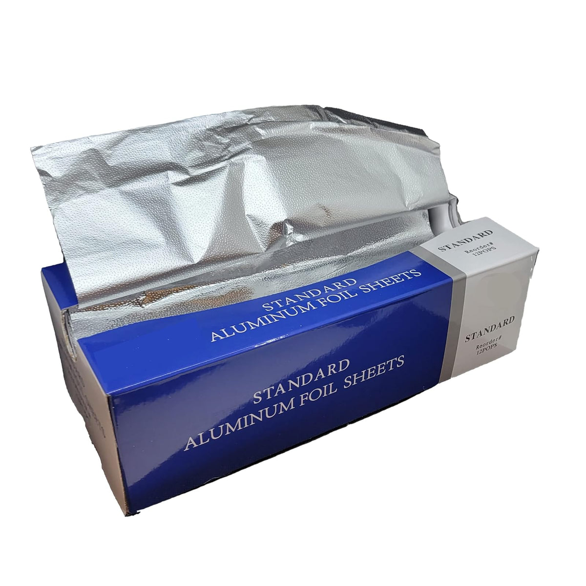 DHG Professional Pre-Cut Aluminum Foil Sheets, Foil Pop Up Sheets Aluminum Foil 12" x 10.75" inches come in a pop-up dispenser (1 Box)
