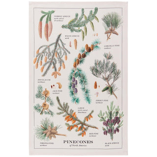Now Designs Towel, W18 x L28in, Pinecones