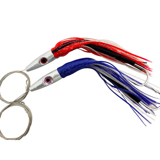 MagBay Lures Fishing Hook, Large, Purple, Red