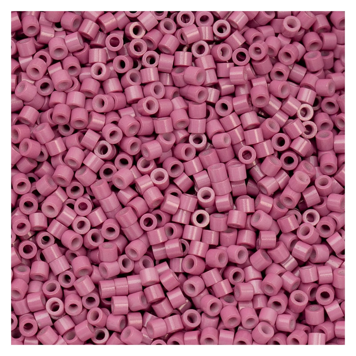 John Bead Craft Bead, Size 11, Vintage Rose