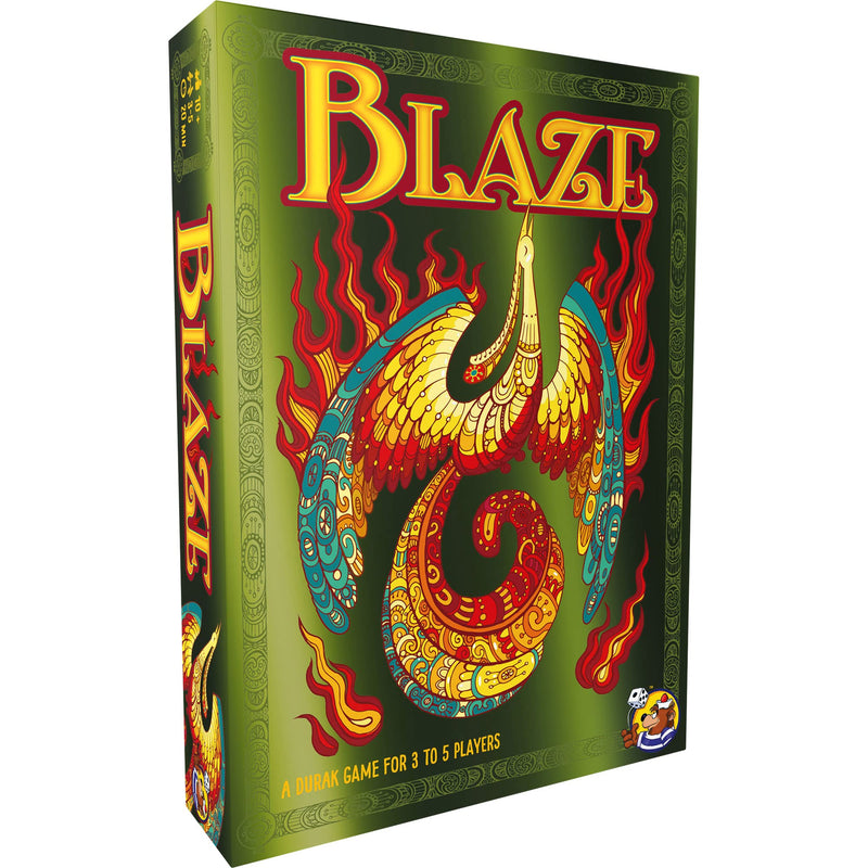 HeidelBÄR Games Blaze Card Game | Strategy Game Based on The Classic Russian Card Game Durak | Fun Family Game for Adults and Kids | Ages 10+ | 3-5 Players | Average Playtime 20 Minutes