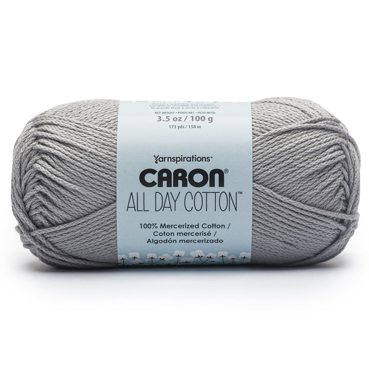 Caron Yarn, Medium, Cloud Gray