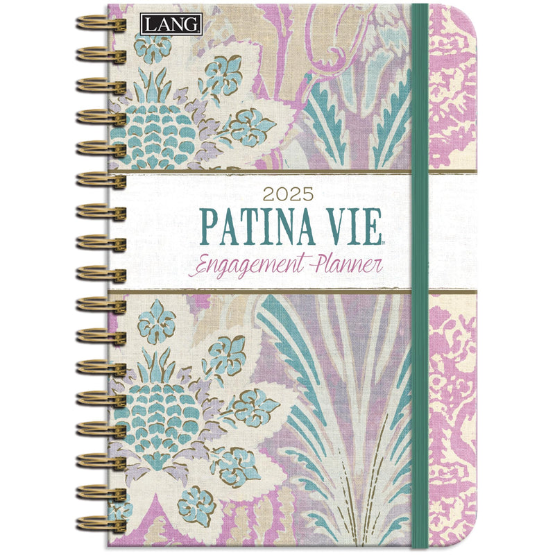 LANG Patina Vie 2025 Spiral Engagement Planner (25991011111)