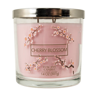 Tuscany Candle Candle, 14 oz, Pink