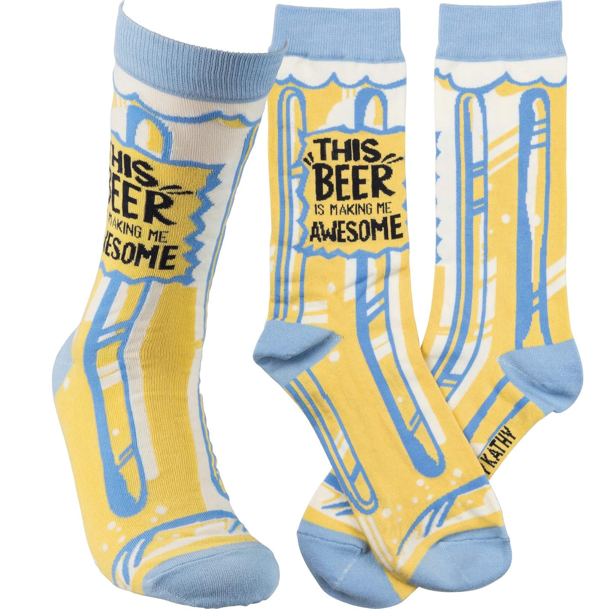 Primitives by Kathy Socks, Yellow, Socks
