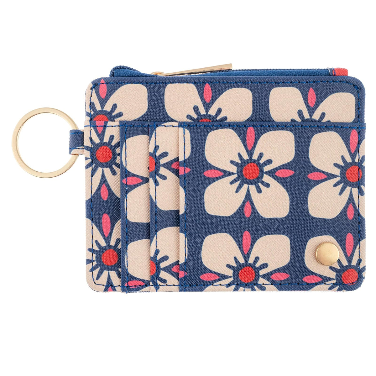 Karma Wallet, Small, Tile Floral