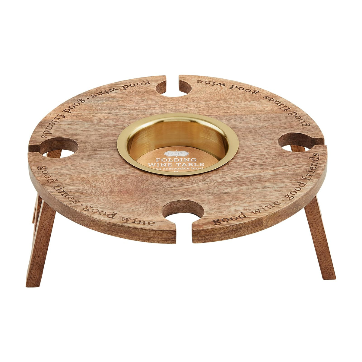 Mud Pie Table, 13", Brown