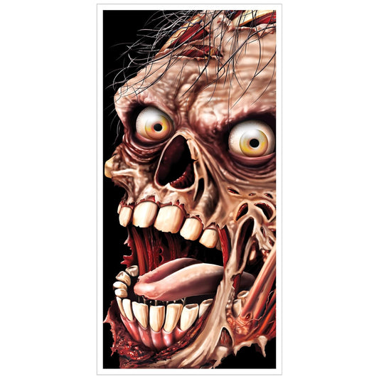 Beistle Zombie Door Cover, 30-Inch x 5-Inch