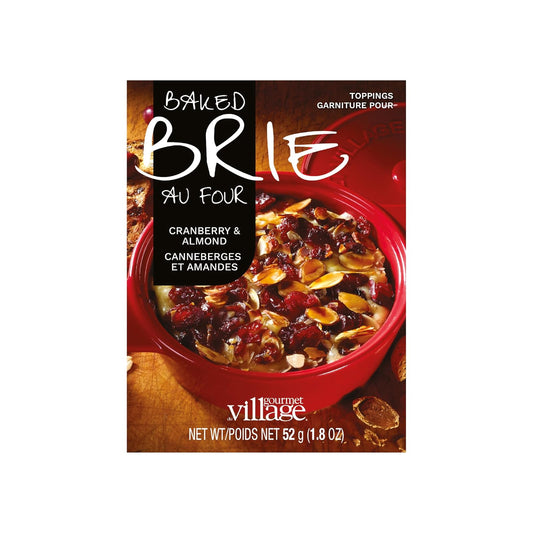 Gourmet du Village Baked Brie Topping Mix - Cranberries & Almonds