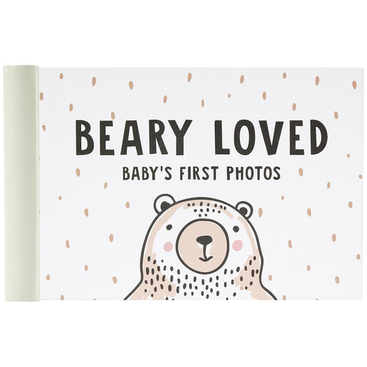 C.R. Gibson Display Album, 4.5" x 7", Beary Loved
