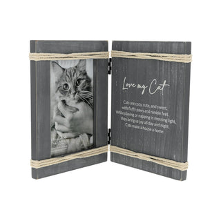 Pavilion Gift Company Picture Frame, 5.5" x 7.5", Gray