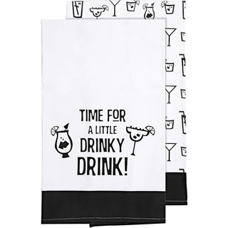 Pavilion Gift Company Towel, Small, Black