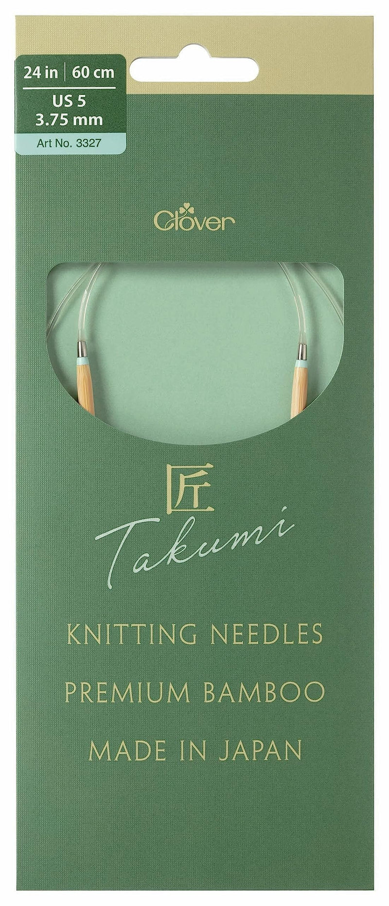 Takumi Pro Circular Knitting Needles 24"-US 5/3.75 mm