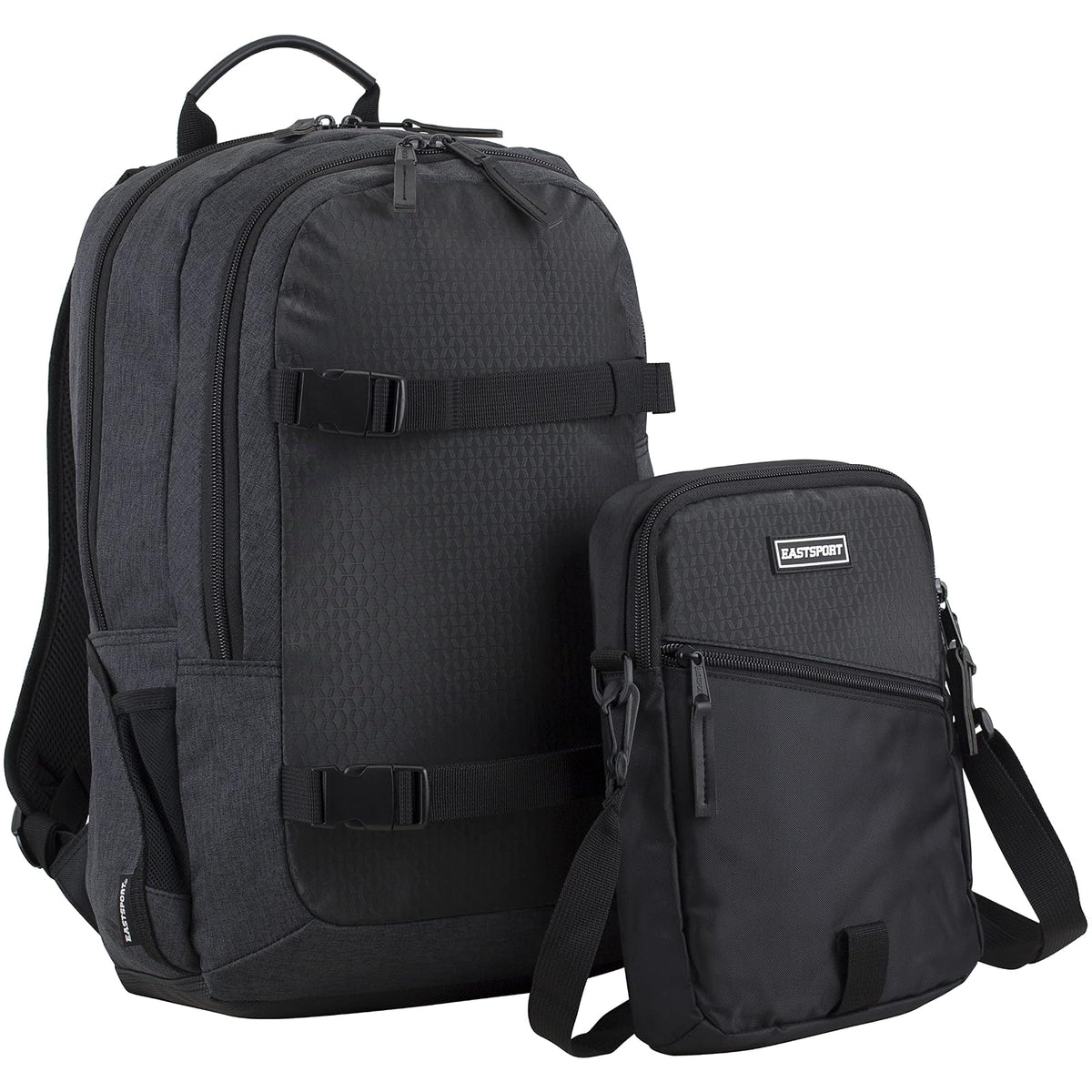 Eastsport Backpack, 15 inches, Black