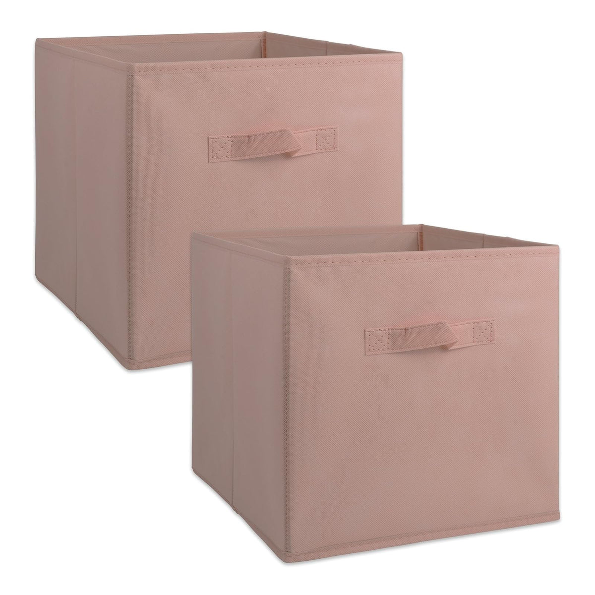 DII Item Container, Large, 13" Cube of 2, Pink
