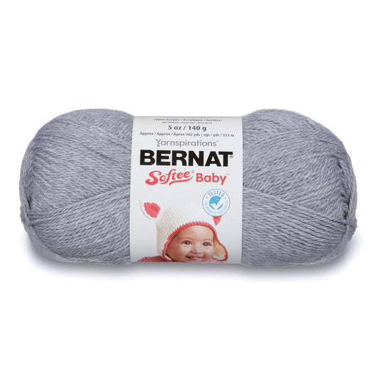 Spinrite Yarns (CA) Bernat Softee Baby Yarn, 5 oz, Flannel, 1 Ball